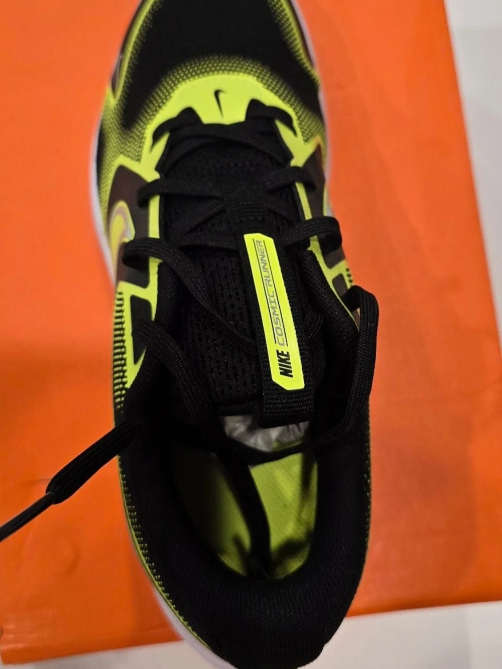 Nike Boys Cosmic Runner - Black & Volt
